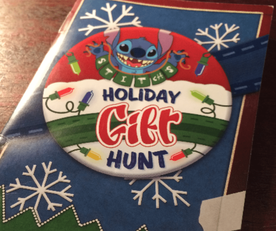 Stitch's Holiday Gift Hunt Passport. Vivacious Views. Disney Blog
