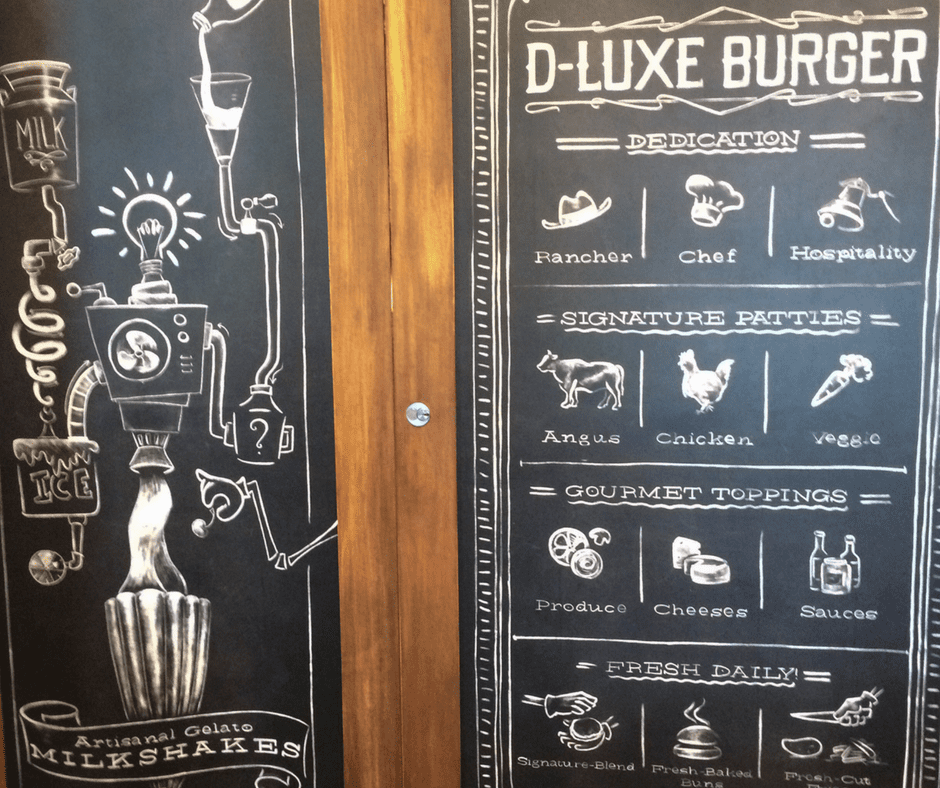 D-Luxe Burger. Disney Springs. Vivacious Views. Blog